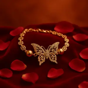papillon charm bracelet